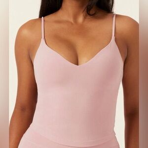 Crop Shop Boutique Form Eden Tank Dusty Pink Medium